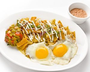 Chilaquiles con huevo