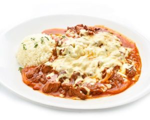 Fajitas de filete de res al albañil