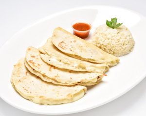 Orden de quesadillas de maíz o harina