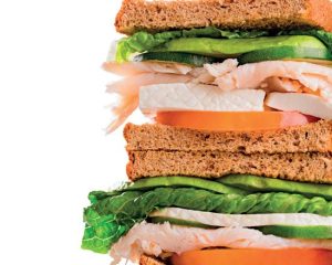 Sándwich siete granos